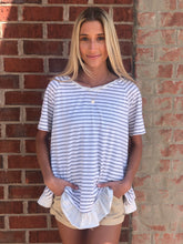 Lace back tunic