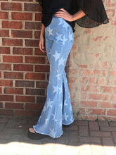 Star printed jeans