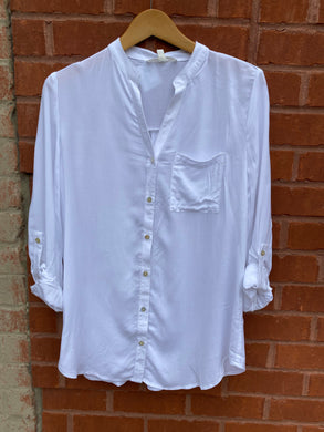 White Button Down